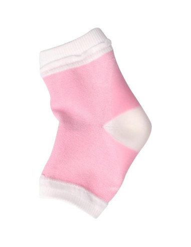 Calcetines Hidratantes de Gel Silicona FOOTINSOLE Rosa 1 Par