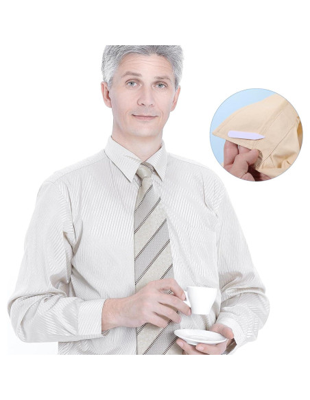 Insertos de Cuello de Camisa Ymapinc 50PCS Plástico Blanco 5.51cm