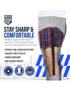 Permanencias de Camisa para Hombres - Garter Negro 2