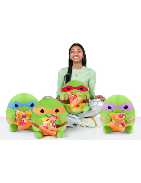Peluche Tortugas Ninja Donatello 35 cm ZURU Snackles