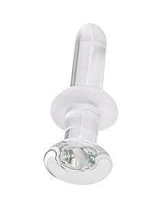 Retenedor de vidrio plano 16G con O-Ring claro 13mm Pierceplex 2