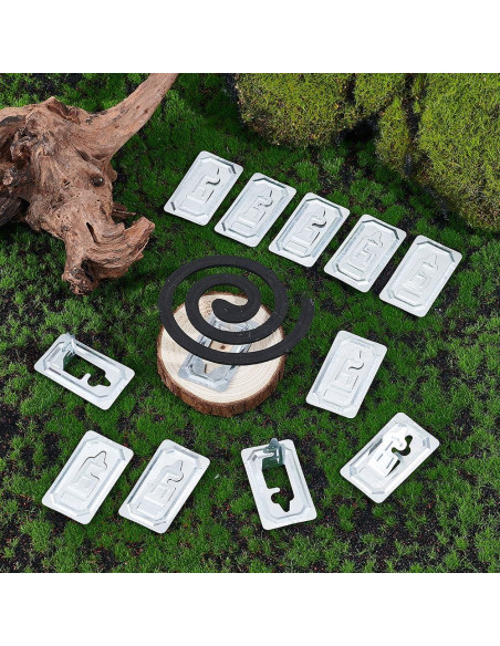 Soporte Mini para Espirales de Mosquitos CREATCABIN 30 Pcs