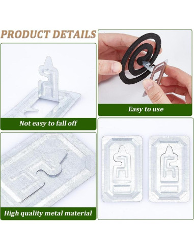 Soporte Mini para Espirales de Mosquitos CREATCABIN 30 Pcs