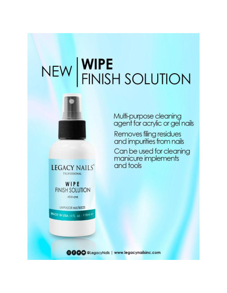 Limpiador Multiusos Legacy Nails 118 ml para Uñas Acrílicas