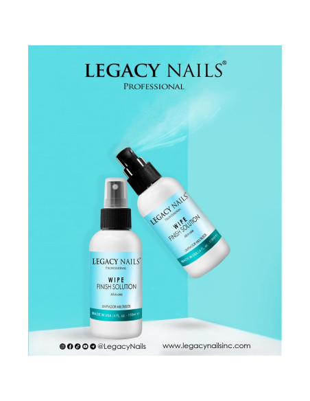Limpiador Multiusos Legacy Nails 118 ml para Uñas Acrílicas