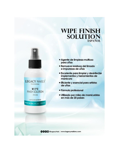 Limpiador Multiusos Legacy Nails 118 ml para Uñas Acrílicas