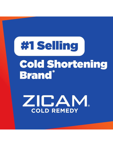 Zicam Remedio para el Resfriado Zinc Rapidmelts Cereza 18 Tabletas