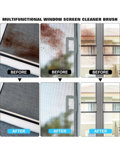 Kit de Limpieza de Ventanas 5 en 1 STORRVOL - Cepillo Ajustable 2