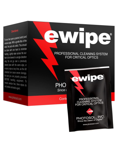 E-Wipe Toallitas de Limpieza para Lentes - 24 Paquetes