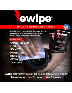 E-Wipe Toallitas de Limpieza para Lentes - 24 Paquetes 2