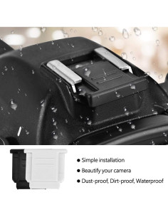 2 Tapas de Zapata Fría Cerlyiont para Cámaras Sony RX1R RX1 2