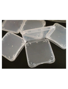 10 Fundas Plásticas para Tarjetas de Memoria MemoryPack