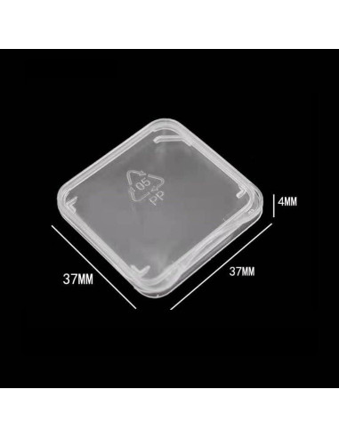 10 Fundas Plásticas para Tarjetas de Memoria MemoryPack