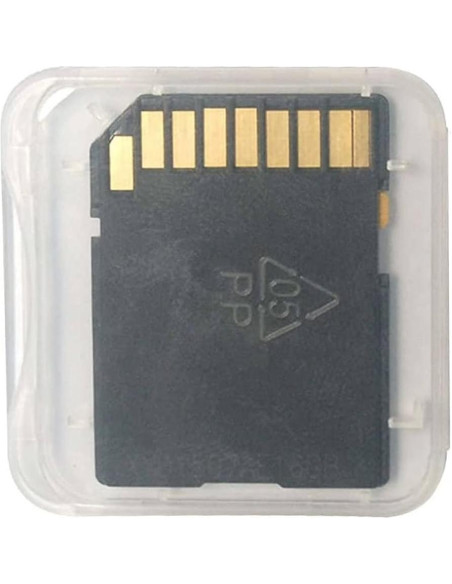 10 Fundas Plásticas para Tarjetas de Memoria MemoryPack