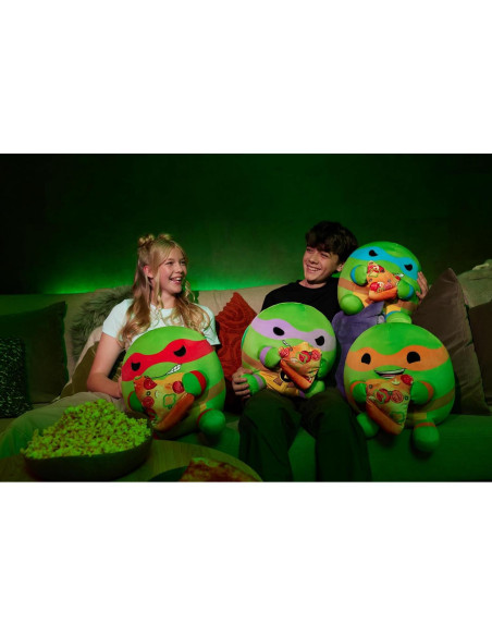 Peluche Tortugas Ninja Donatello 35 cm ZURU Snackles