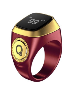 Contador de Anillo Inteligente Tasbih Abiyou 18MM Marrón