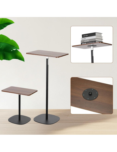 Soporte de Libro Ajustable YOKIVE Negro 47-120 cm Multifuncional