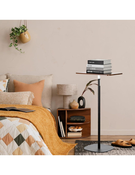 Soporte de Libro Ajustable YOKIVE Negro 47-120 cm Multifuncional