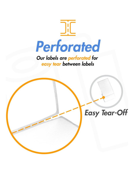 Etiquetas Térmicas Directas OfficeSmartLabels 57x32mm 1000/Rollo