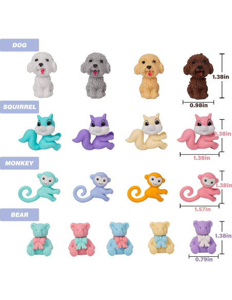 80 Borradores de Animales Kolewo4ever - Regalos Coloridos