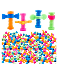 56 Tapas de Lápiz Giratorias Coloridas Hoarost - Juguetes para Niños