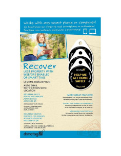 Etiquetas de ID Inteligente Dynotag - 3 Unidades Laminadas 2