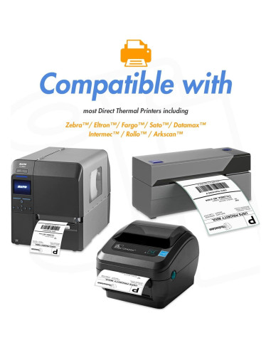 Etiquetas Térmicas Directas OfficeSmartLabels 1.5x1" 1380 Unidades