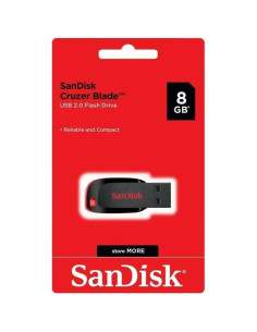 Paquete 2 Unidades SanDisk 8GB Cruzer Blade USB 2.0 + Lanyard 2