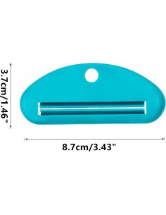 Juego de 4 exprimidores de pasta de dientes Shuaigetoao - Colores surtidos 2