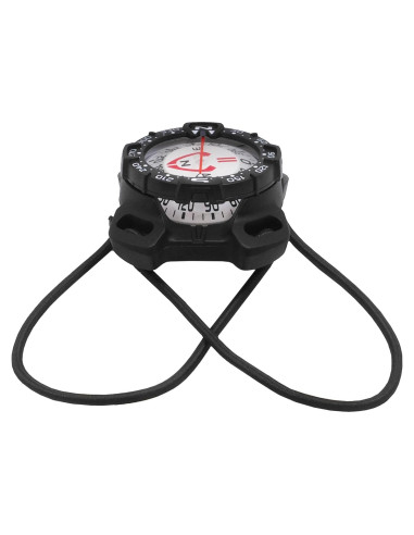 Brújula Submarina Saekodive con Montaje Bungee - Impermeable 70m