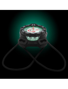 Brújula Submarina Saekodive con Montaje Bungee - Impermeable 70m 2