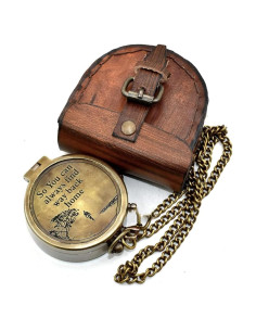 Brújula Militar Nautical Hut - Impermeable 5.08 cm para Senderismo