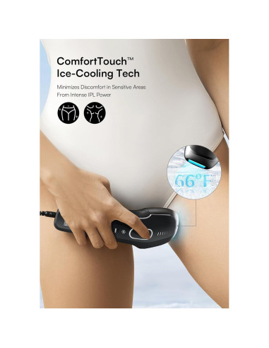 Eliminador de Vello Láser INIA HAUTE Pro IPL Indoloro 308g