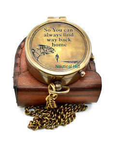 Brújula Militar Nautical Hut - Impermeable 5.08 cm para Senderismo 2