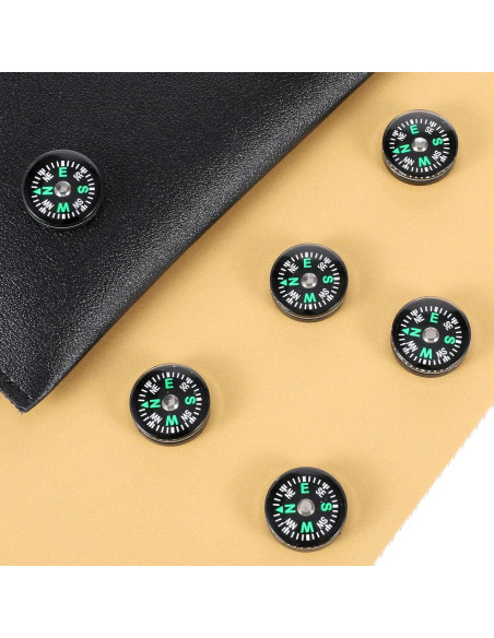 20 Piezas Brújula Botón Mini Pocket QfwdfcTrenz 20mm