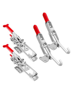 Conjunto de Abrazaderas de Palanca POWERTEC 4PK, 700 y 375 lbs