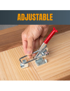 Conjunto de Abrazaderas de Palanca POWERTEC 4PK, 700 y 375 lbs 2