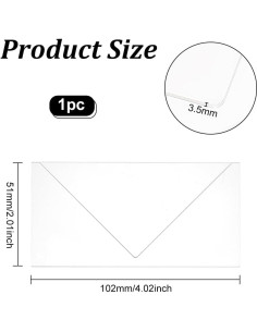 Herramienta de Esquina Miter Acrílica BENECREAT 102x51mm 2