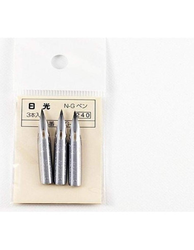 Set de 3 Plumas Manga Nikko N-Gpen 8mm