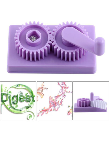 Crimpador de Quilling TOPINCN con Caja de Almacenamiento