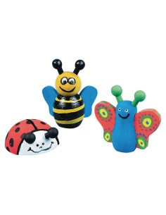 Kit de Manualidades Insectos de Madera S&S - 12 Piezas 7.62 cm