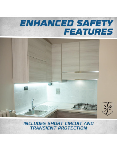 Transformador Electrónico Regulable OHLECTRIC 75W 12V 120V