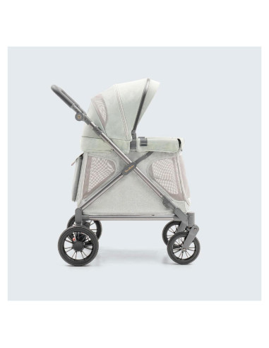 Carro Multifuncional Familidoo Q1 Plegable 10 kg Verde Salvia