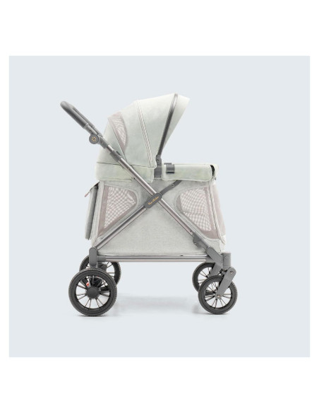 Carro Multifuncional Familidoo Q1 Plegable 10 kg Verde Salvia