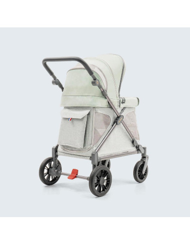 Carro Multifuncional Familidoo Q1 Plegable 10 kg Verde Salvia