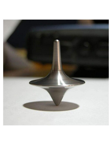 Peonza de Metal Cauaoa Vintage, 2.54 cm, Equilibrio Perfecto