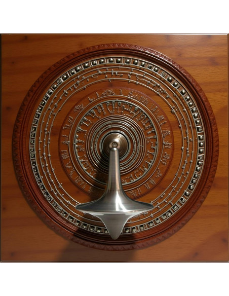 Peonza de Metal Cauaoa Vintage, 2.54 cm, Equilibrio Perfecto