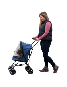Carrito de Viaje Lite Plus Pet Gear para Mascotas hasta 6.8kg