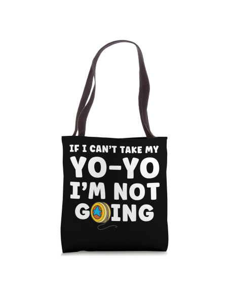 Bolsa Tote Yo-Yo Designs 40.64 cm con Asas Negras