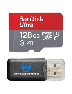Tarjeta Micro SD SanDisk 128GB Ultra UHS-I Clase 10 + Lector